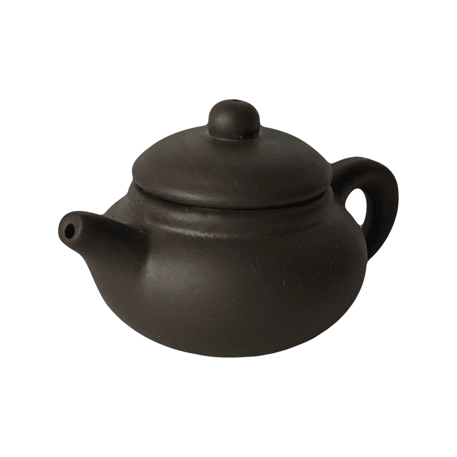 Mini Teapot 17ml - (purple clay)