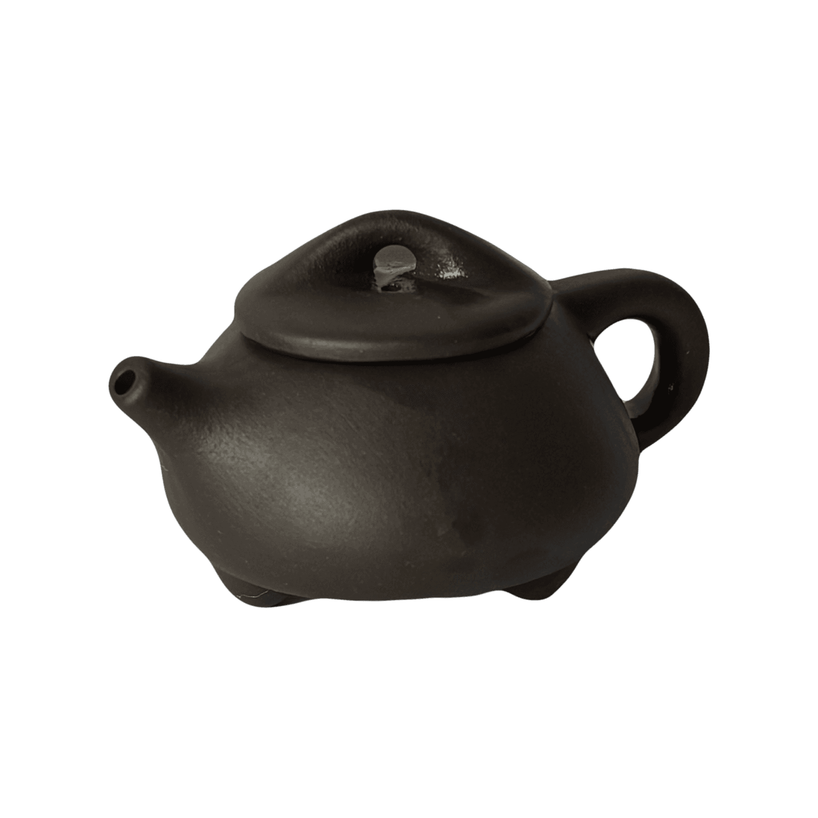 Mini Teapot 17ml - (purple clay)