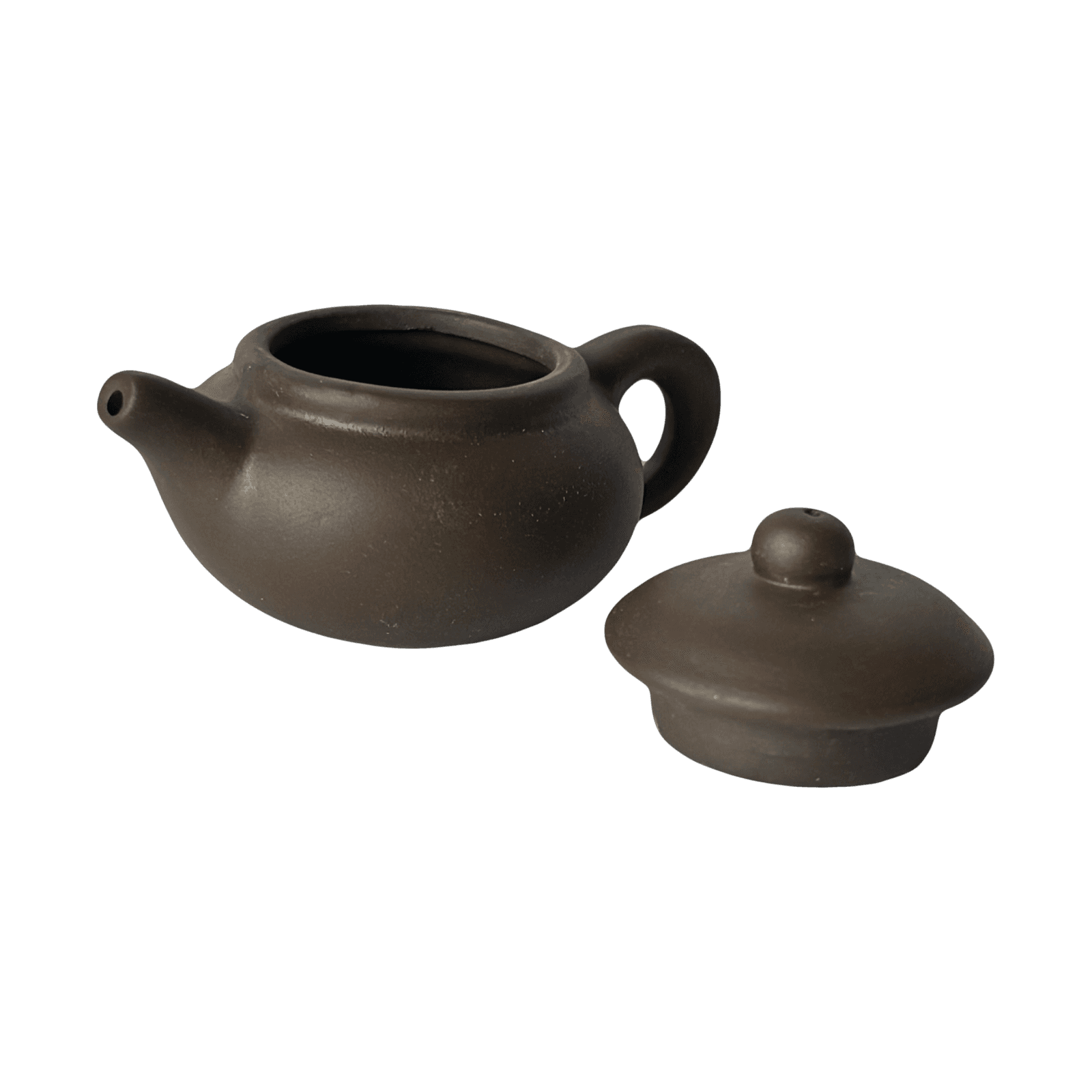 Mini Teapot 17ml - (purple clay)
