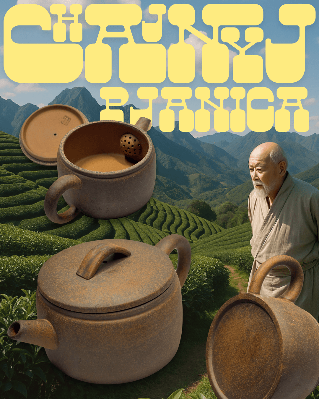 Ceramic Chinese Teapot 150ml