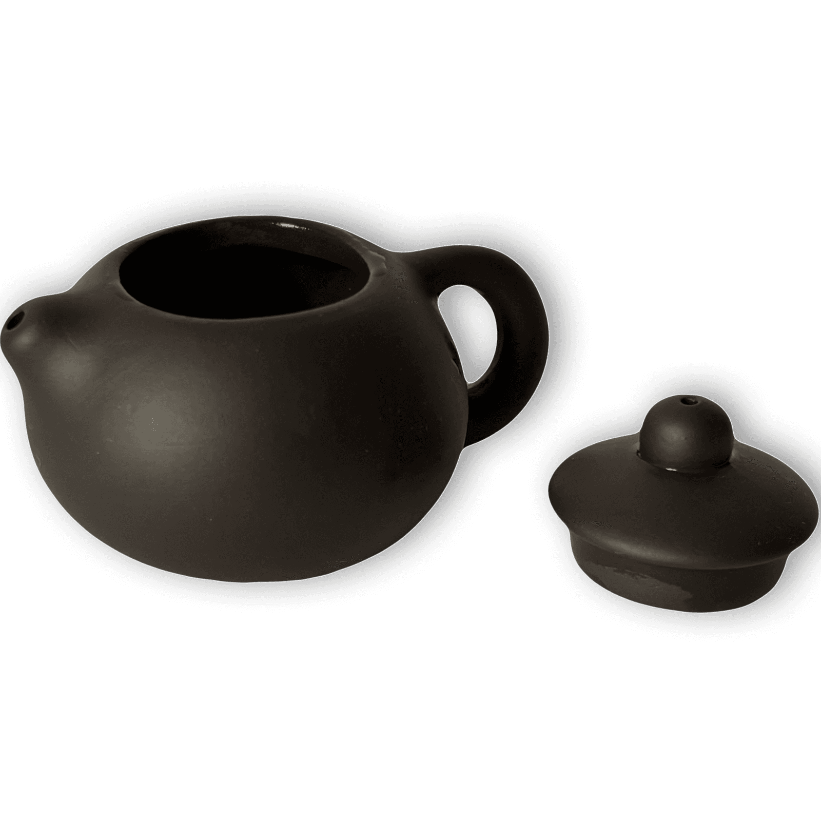 Mini Teapot 17ml - (purple clay)
